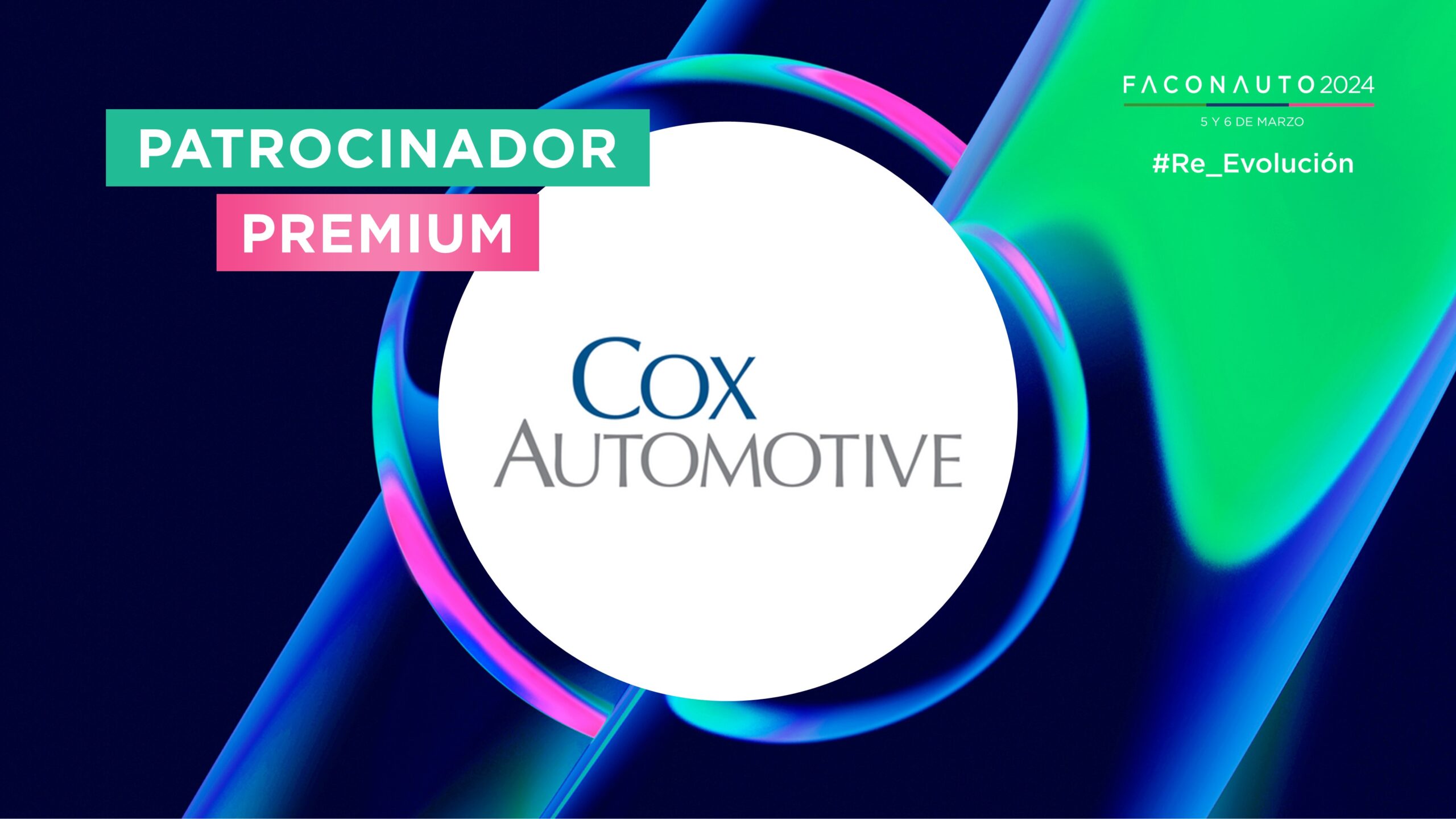Cox Automotive, patrocinador premium de Faconauto 2024 "Ayudamos a los